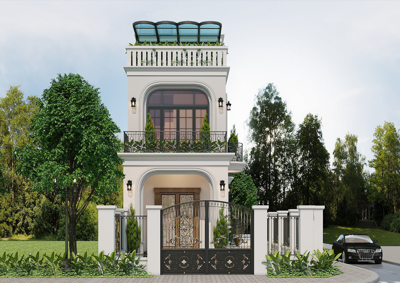 Thiết kế kiến trúc 388m2