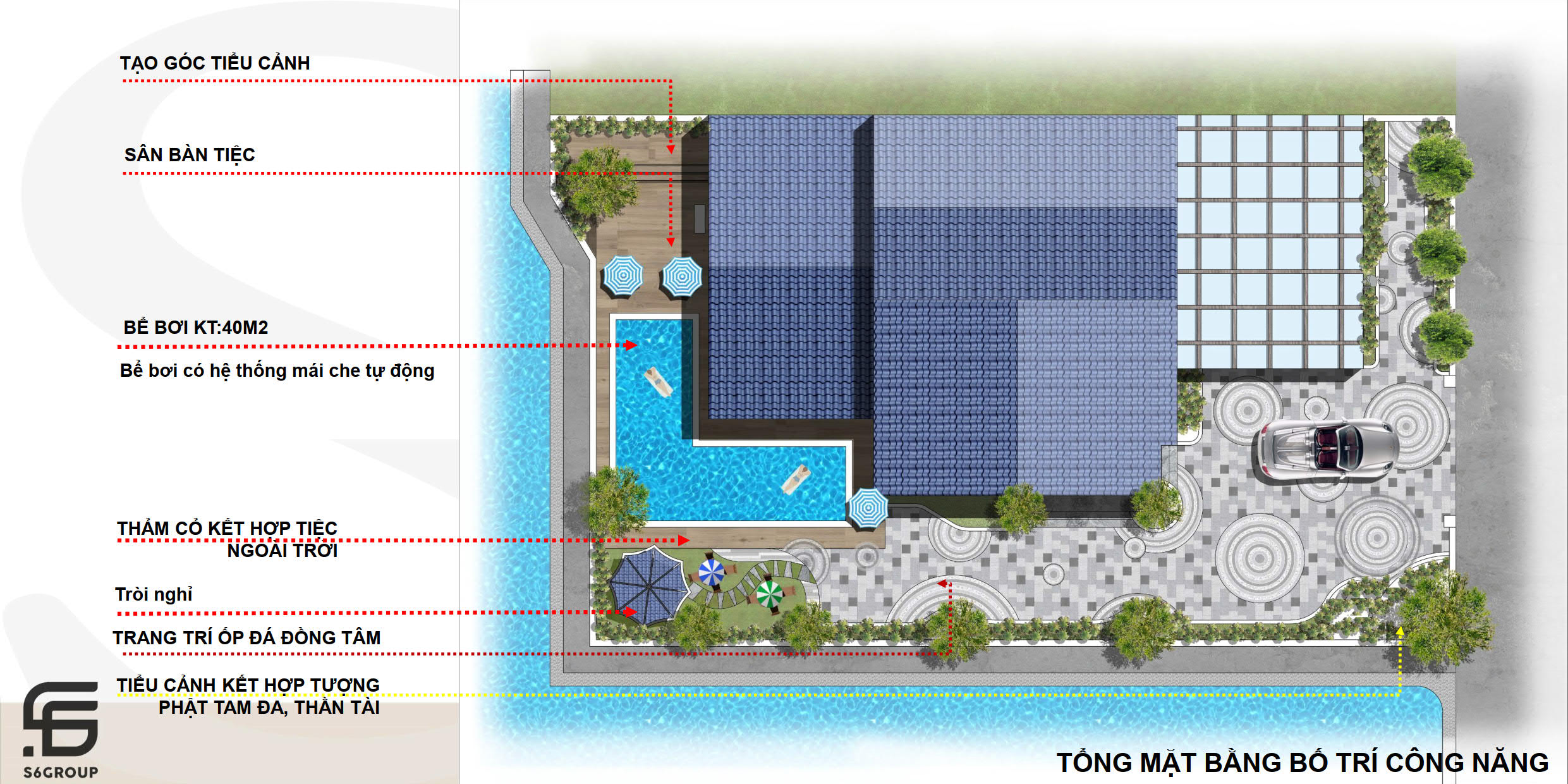 Thiết kế kiến trúc 2000m2