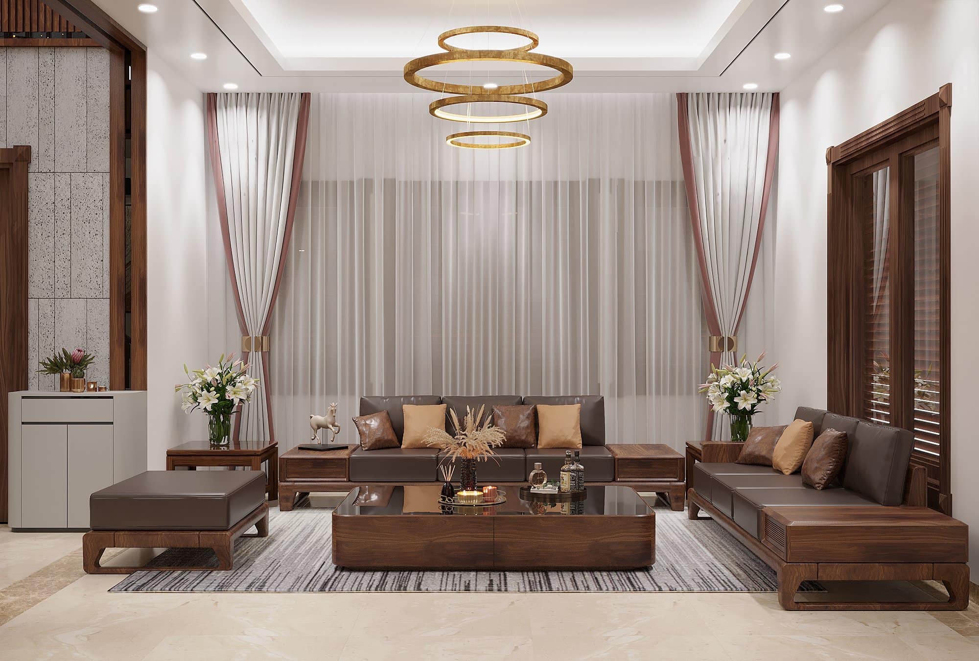 Thiết kế nội thất biệt thự Bắc Ninh